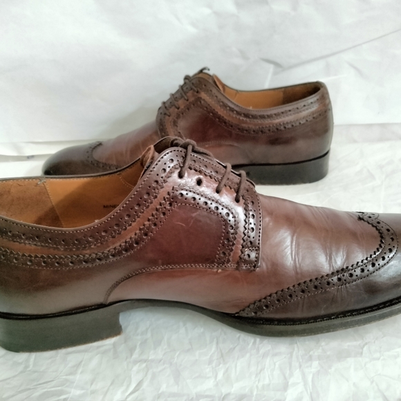 Mezlan Men\'s Custom  Elegant  Leather Shoes Size 8.5M miner main image 9